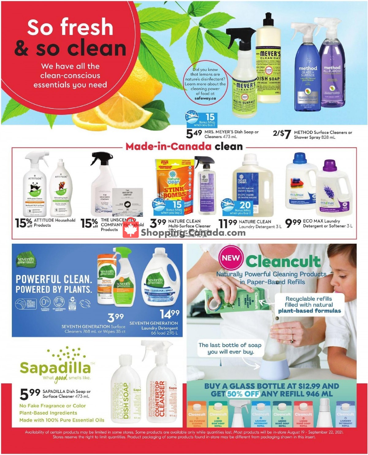 Safeway flyer from Thursday September 9, 2021 to Wednesday September 15, 2021 - page 24