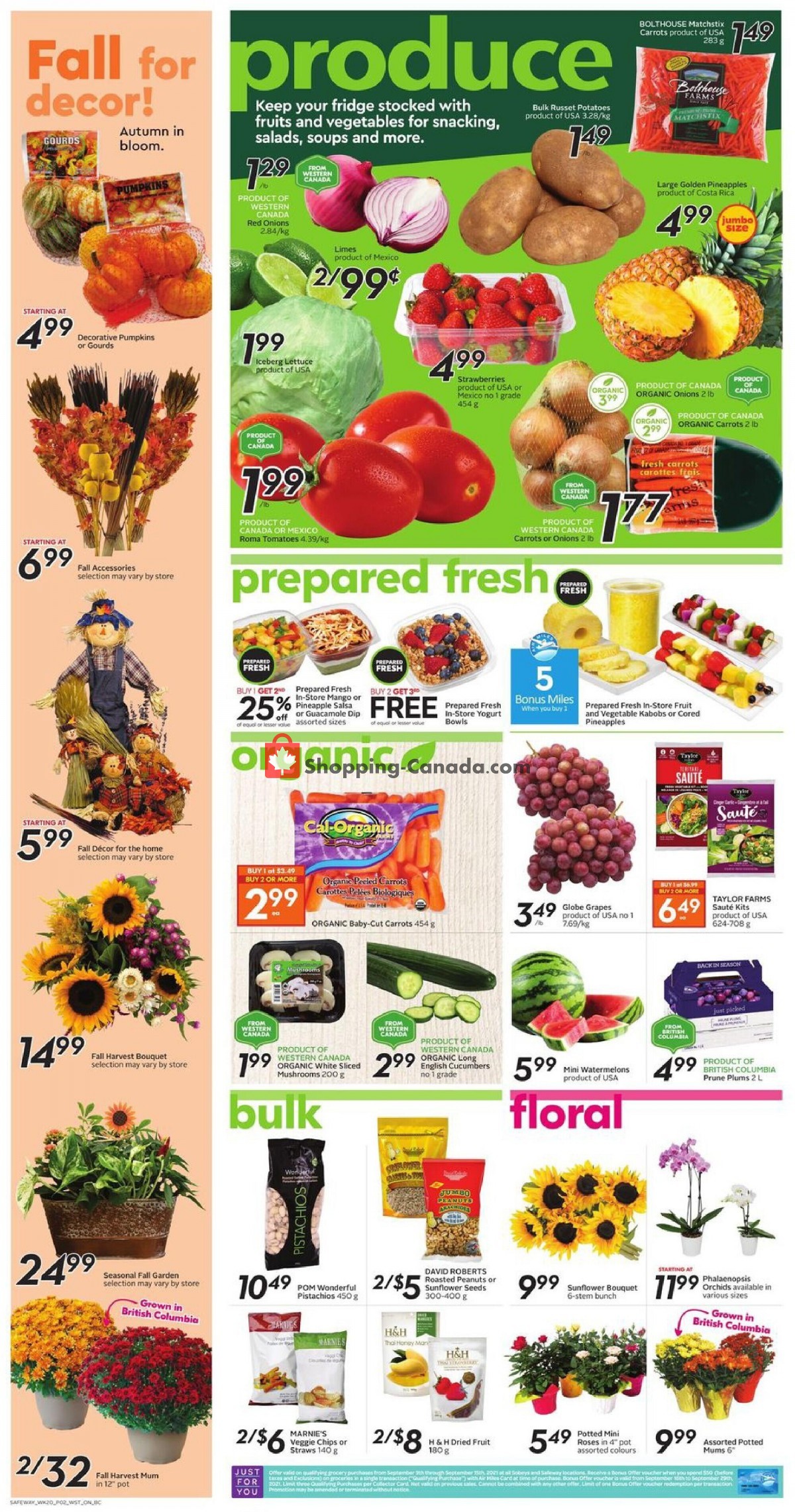 Safeway flyer from Thursday September 9, 2021 to Wednesday September 15, 2021 - page 5