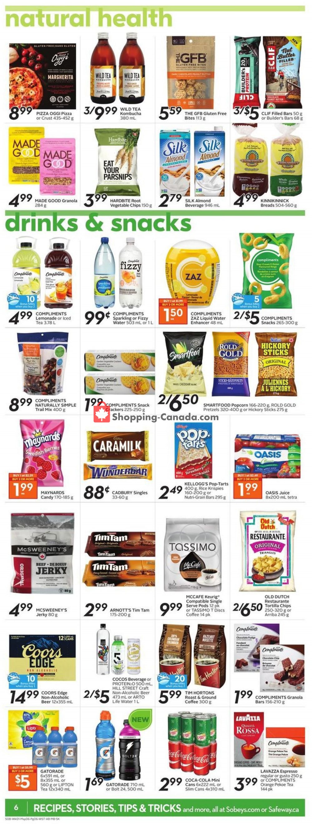 Safeway flyer from Thursday April 30, 2020 to Wednesday May 6, 2020 - page 12
