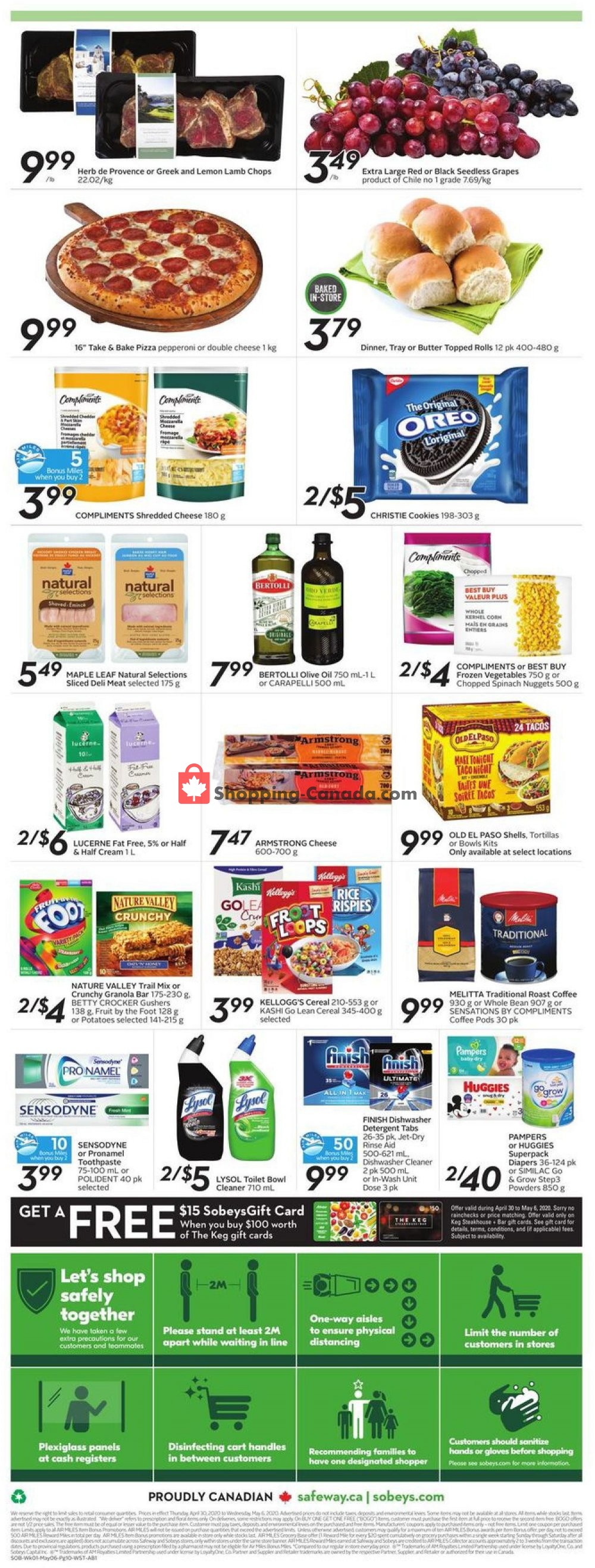 Safeway flyer from Thursday April 30, 2020 to Wednesday May 6, 2020 - page 17
