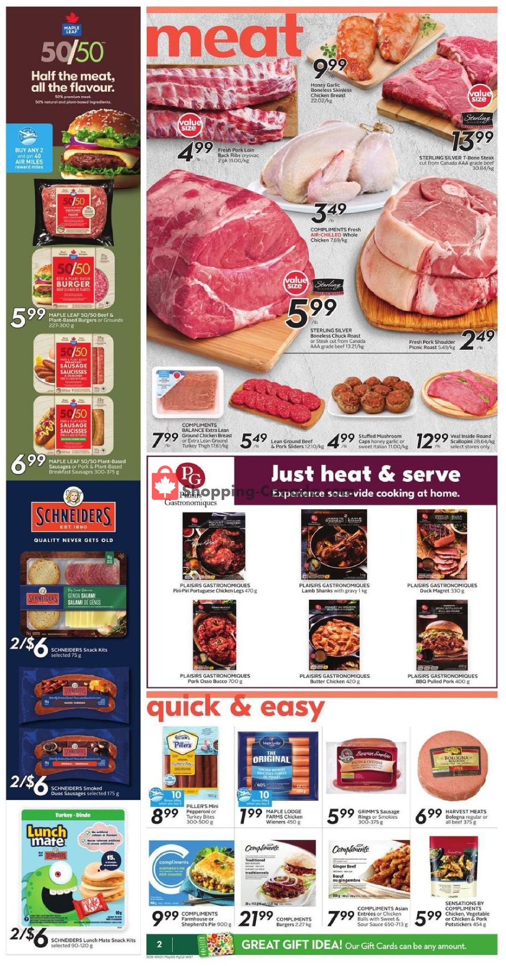 Safeway flyer from Thursday April 30, 2020 to Wednesday May 6, 2020 - page 2