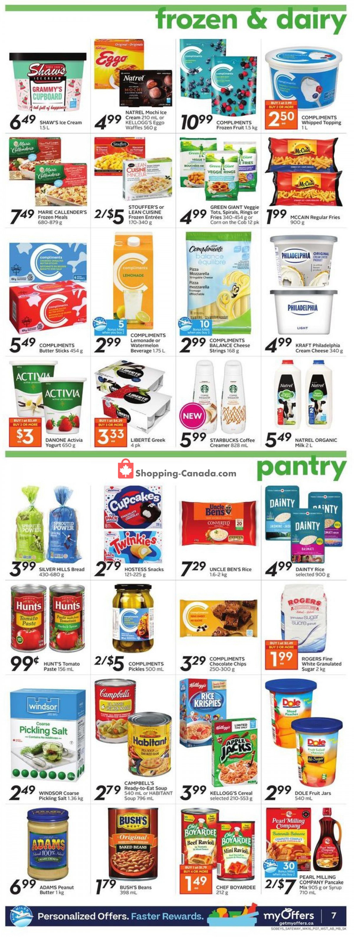 Safeway flyer from Thursday August 12, 2021 to Wednesday August 18, 2021 - page 13
