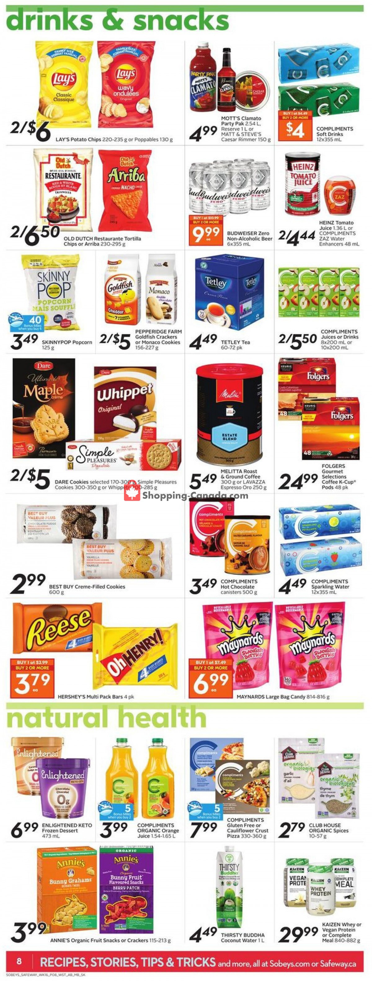Safeway flyer from Thursday August 12, 2021 to Wednesday August 18, 2021 - page 15