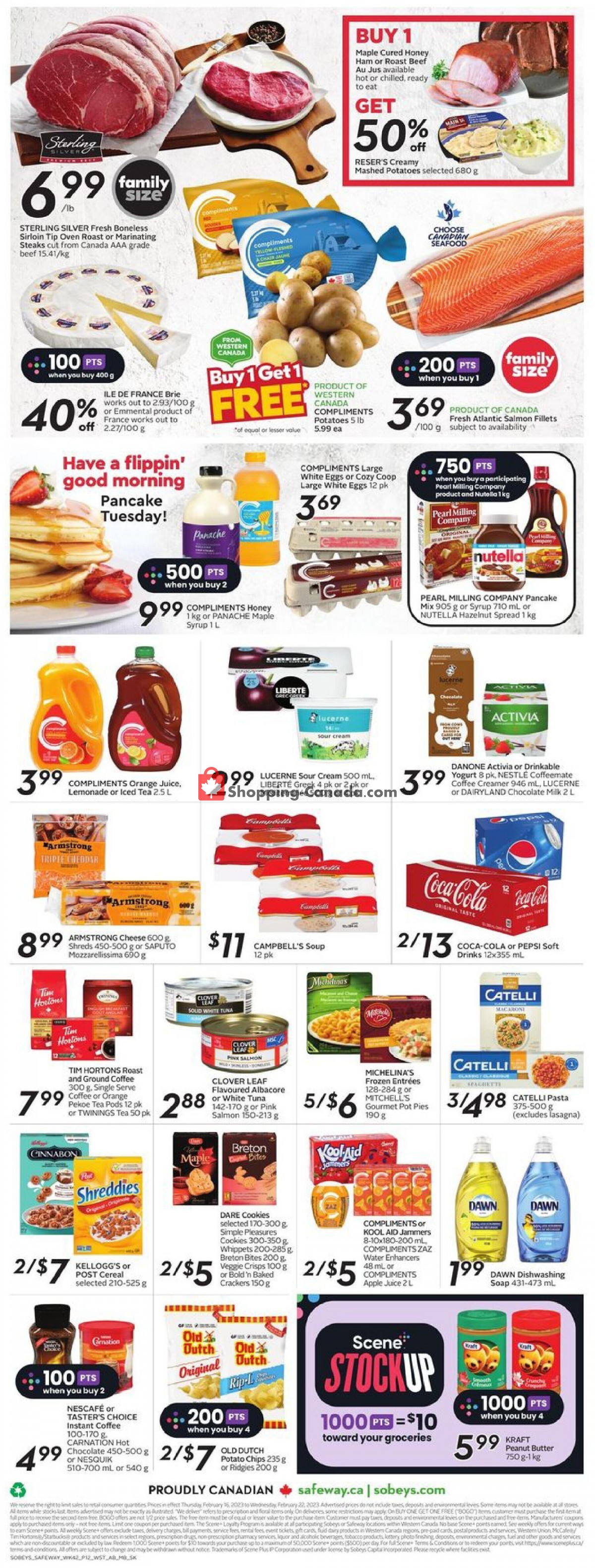 Safeway flyer from Thursday February 16, 2023 to Wednesday February 22, 2023 - page 4