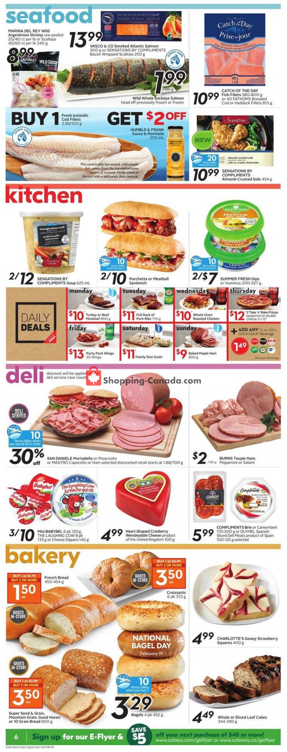 Safeway flyer from Thursday February 6, 2020 to Wednesday February 12, 2020 - page 12
