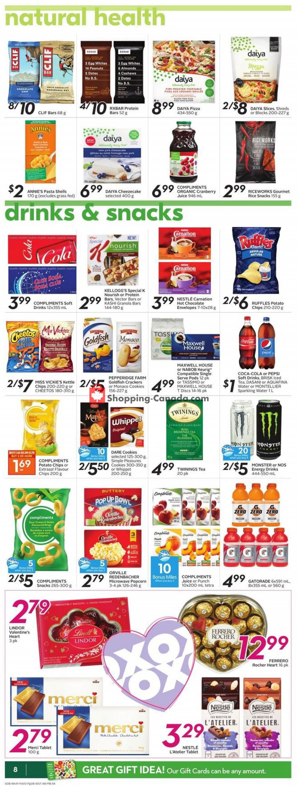 Safeway flyer from Thursday February 6, 2020 to Wednesday February 12, 2020 - page 16