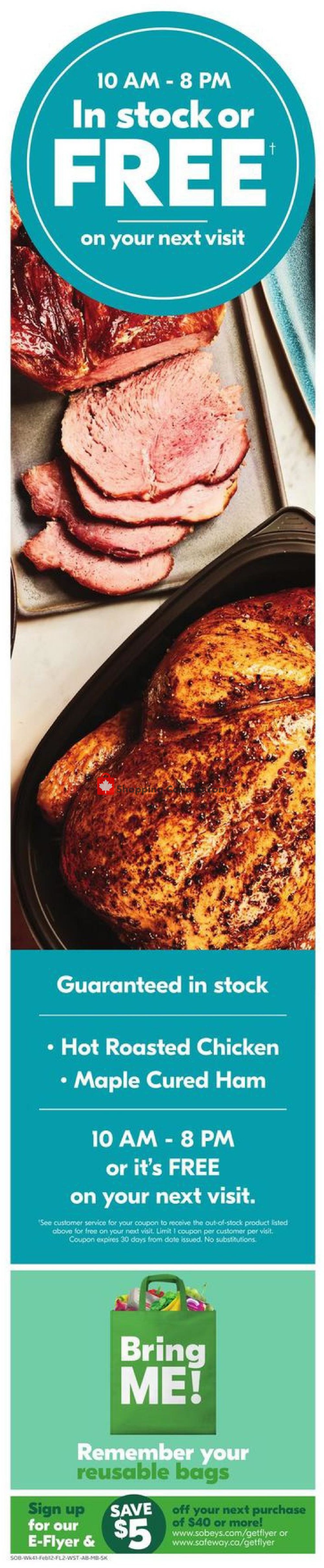 Safeway flyer from Thursday February 6, 2020 to Wednesday February 12, 2020 - page 3