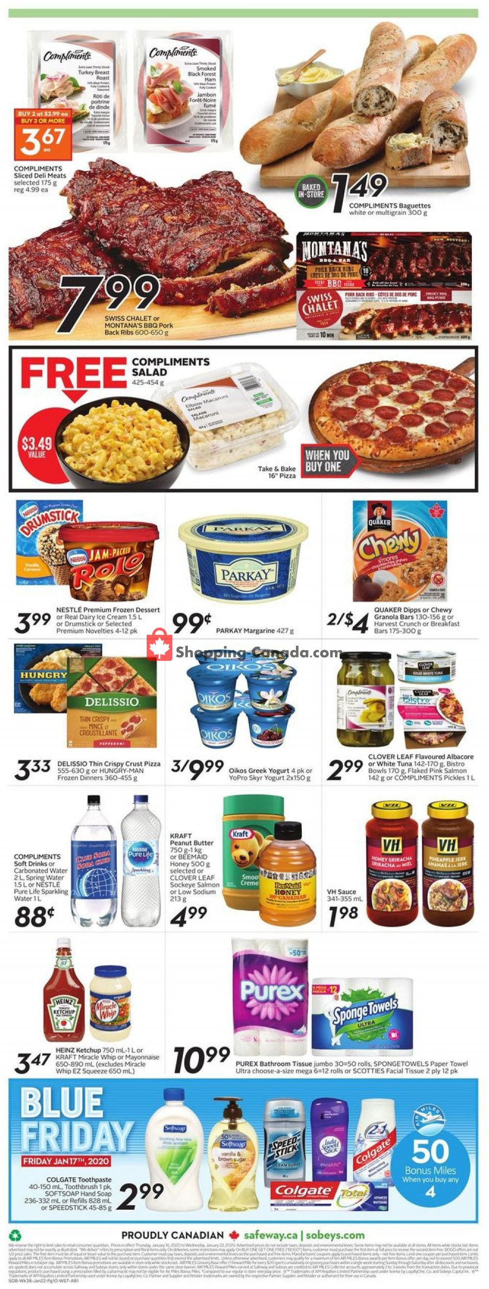 Safeway flyer from Thursday January 16, 2020 to Wednesday January 22, 2020 - page 15