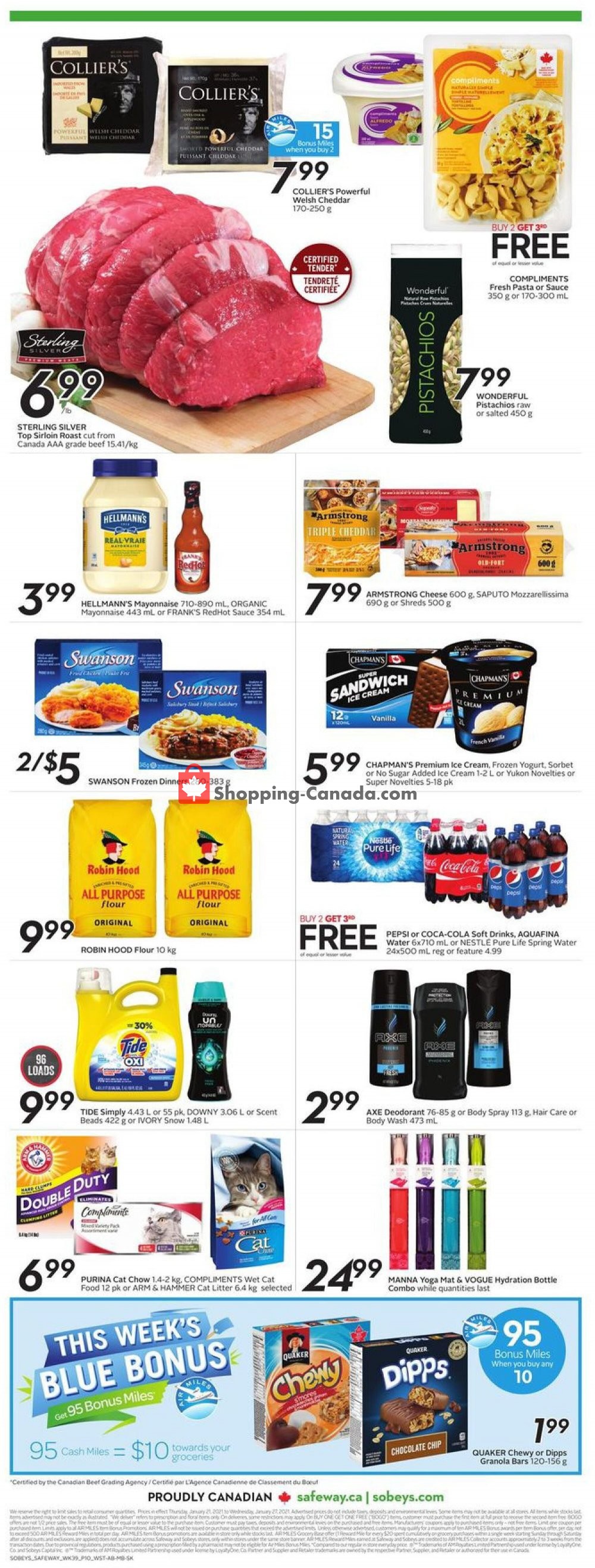 Safeway flyer from Thursday January 21, 2021 to Wednesday January 27, 2021 - page 15