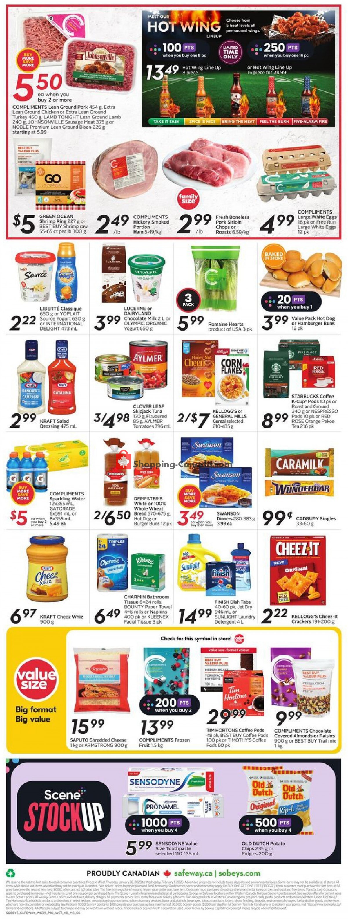 Safeway flyer from Thursday January 26, 2023 to Wednesday February 1, 2023 - page 2