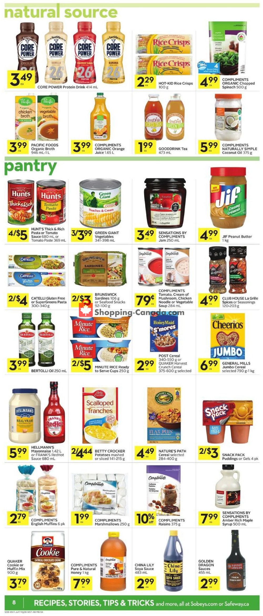 Safeway flyer from Thursday July 11, 2019 to Wednesday July 17, 2019 - page 10