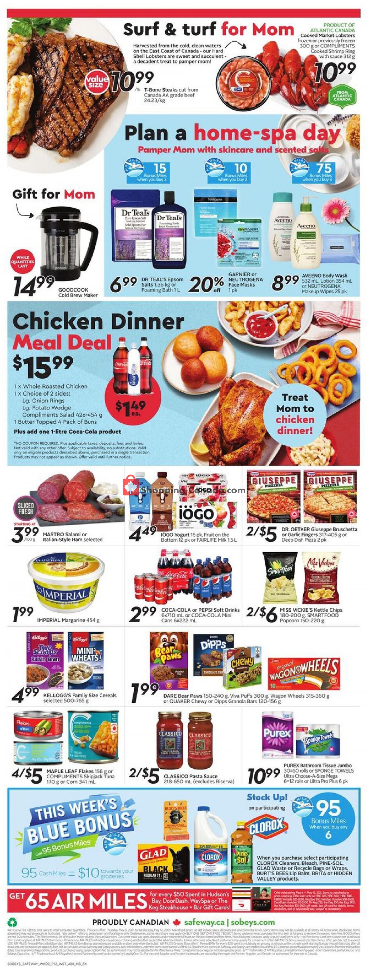 Safeway flyer from Thursday May 6, 2021 to Wednesday May 12, 2021 - page 17