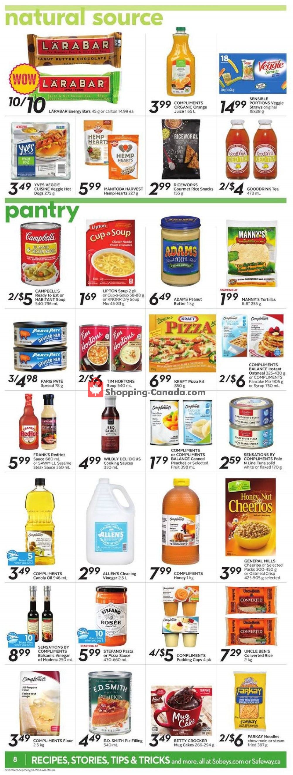 Safeway flyer from Thursday September 19, 2019 to Wednesday September 25, 2019 - page 12