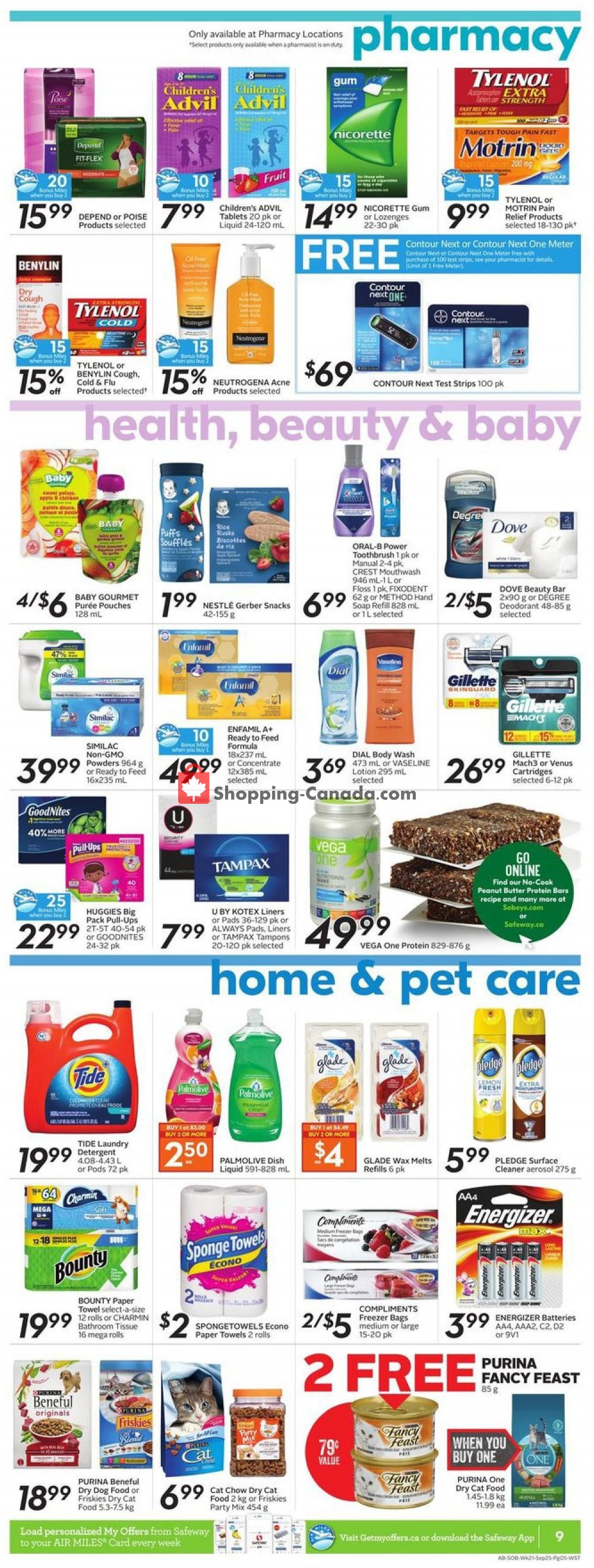 Safeway flyer from Thursday September 19, 2019 to Wednesday September 25, 2019 - page 13