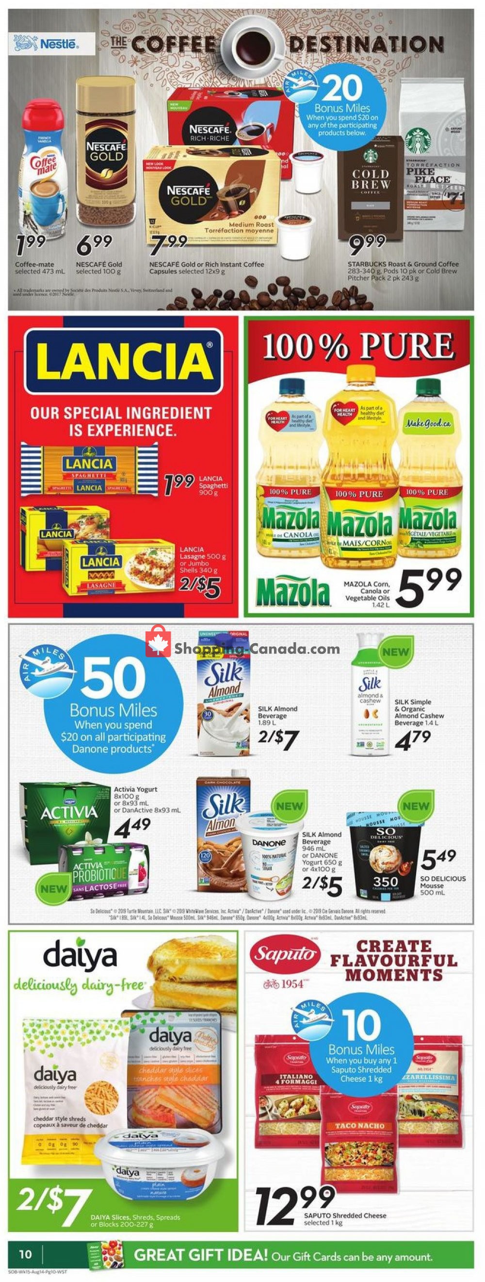 Safeway flyer from Thursday August 8, 2019 to Wednesday August 14, 2019 - page 11