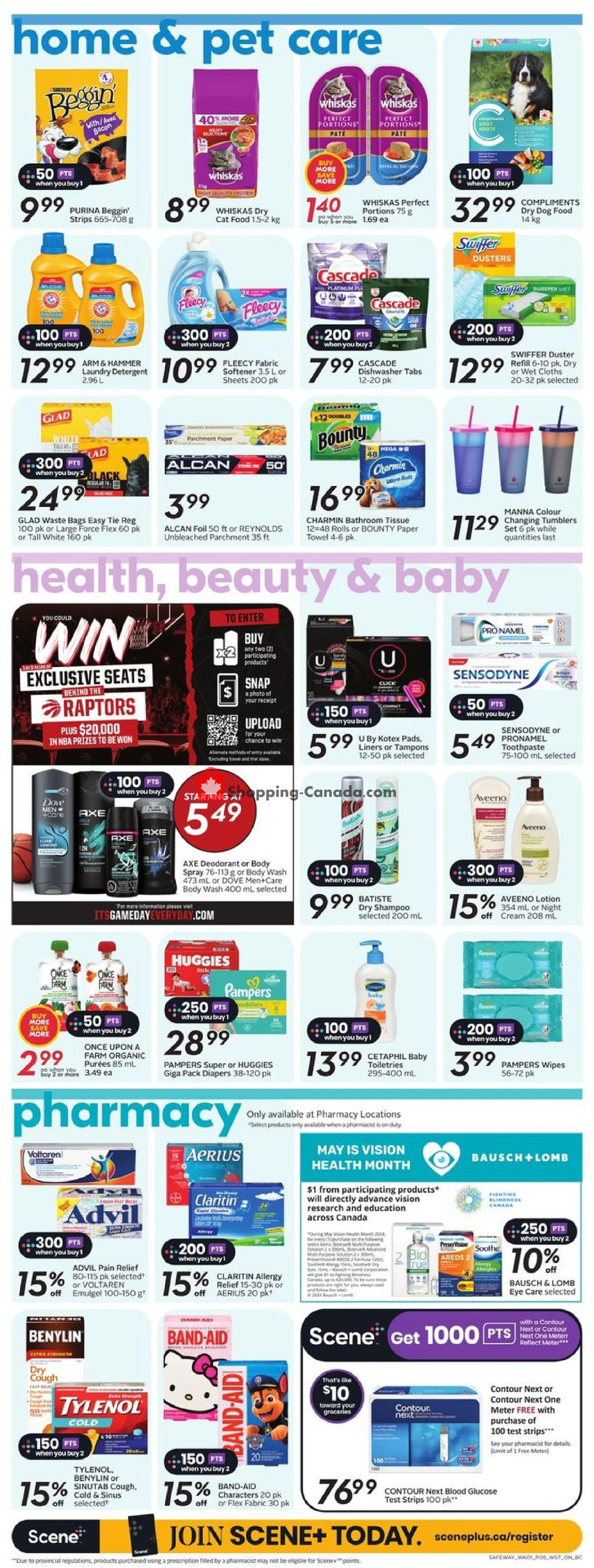Safeway flyer from Thursday May 2, 2024 to Wednesday May 8, 2024 - page 16