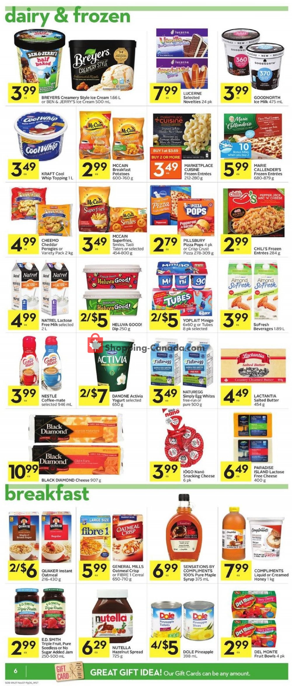 Safeway flyer from Thursday November 1, 2018 to Wednesday November 7, 2018 - page 10