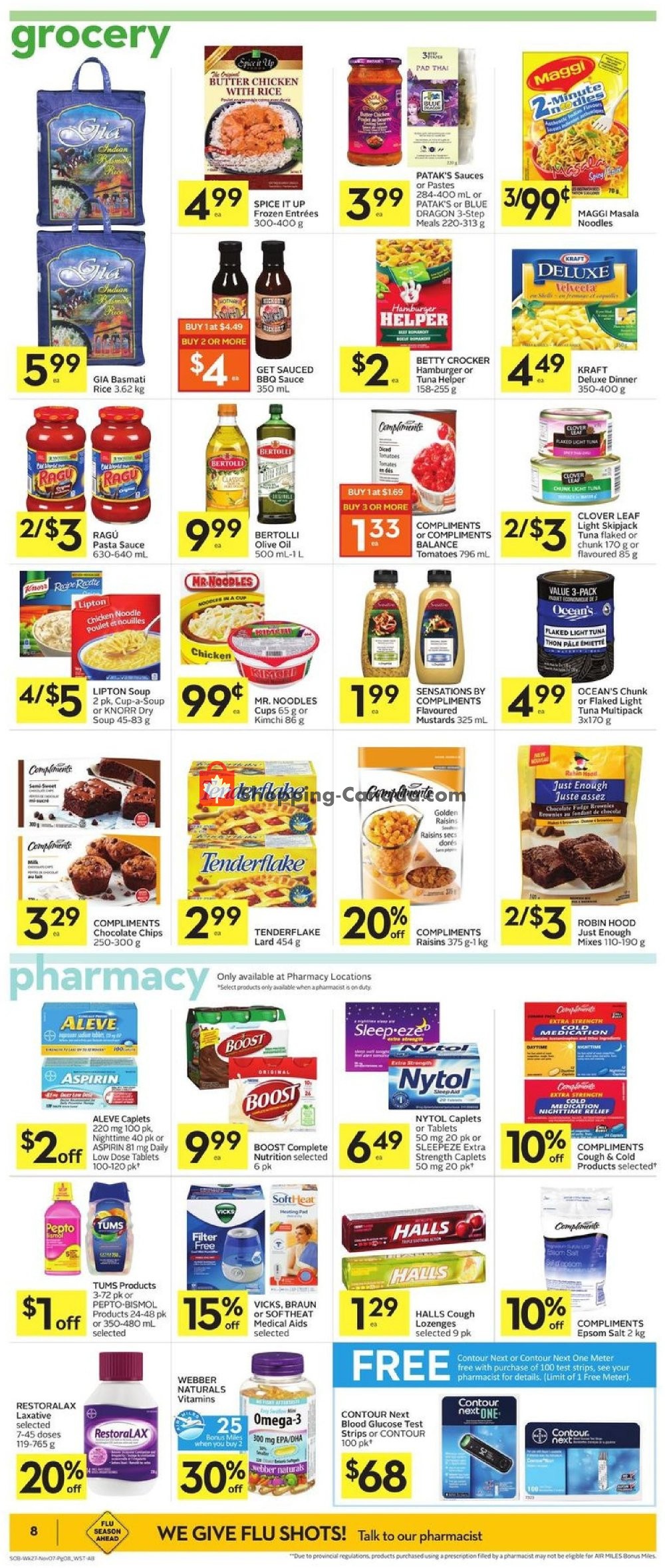 Safeway flyer from Thursday November 1, 2018 to Wednesday November 7, 2018 - page 12