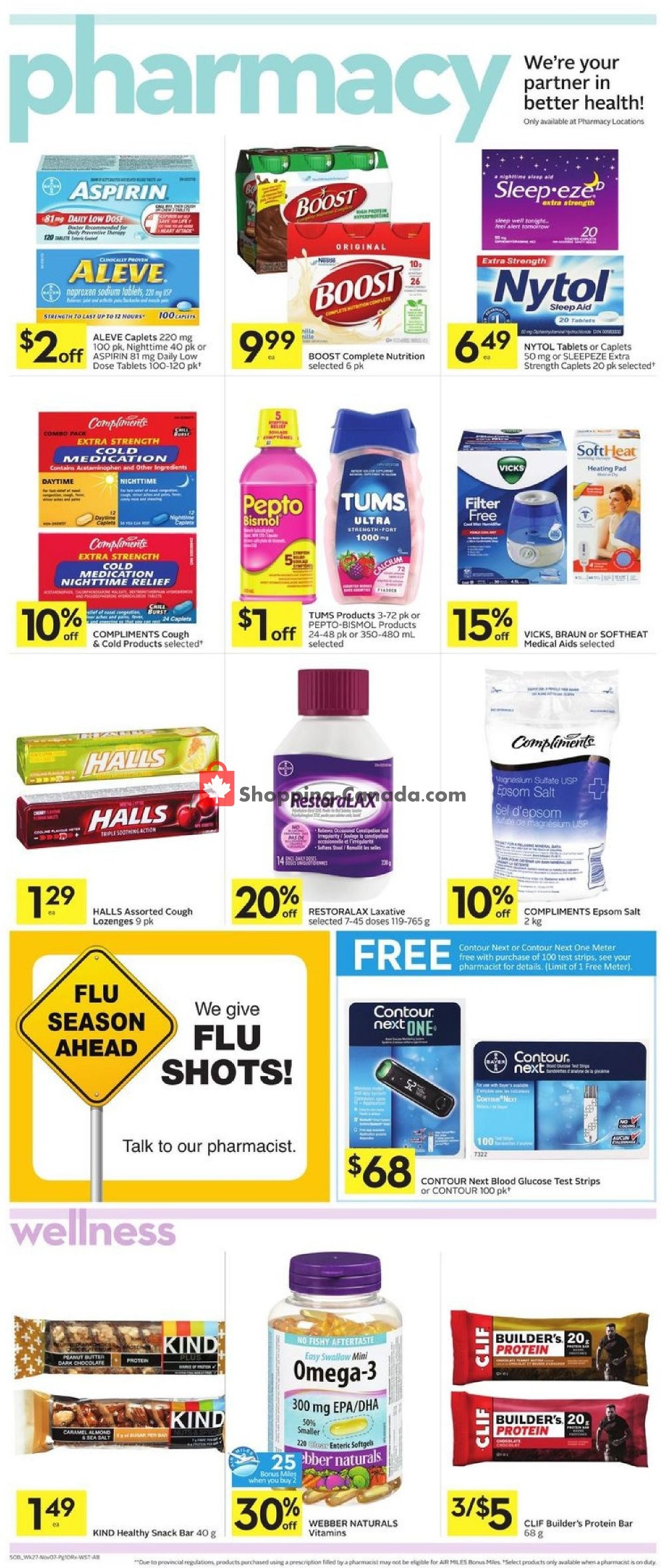 Safeway flyer from Thursday November 1, 2018 to Wednesday November 7, 2018 - page 3
