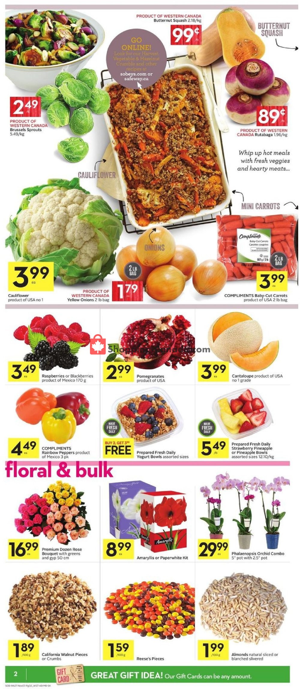 Safeway flyer from Thursday November 1, 2018 to Wednesday November 7, 2018 - page 5