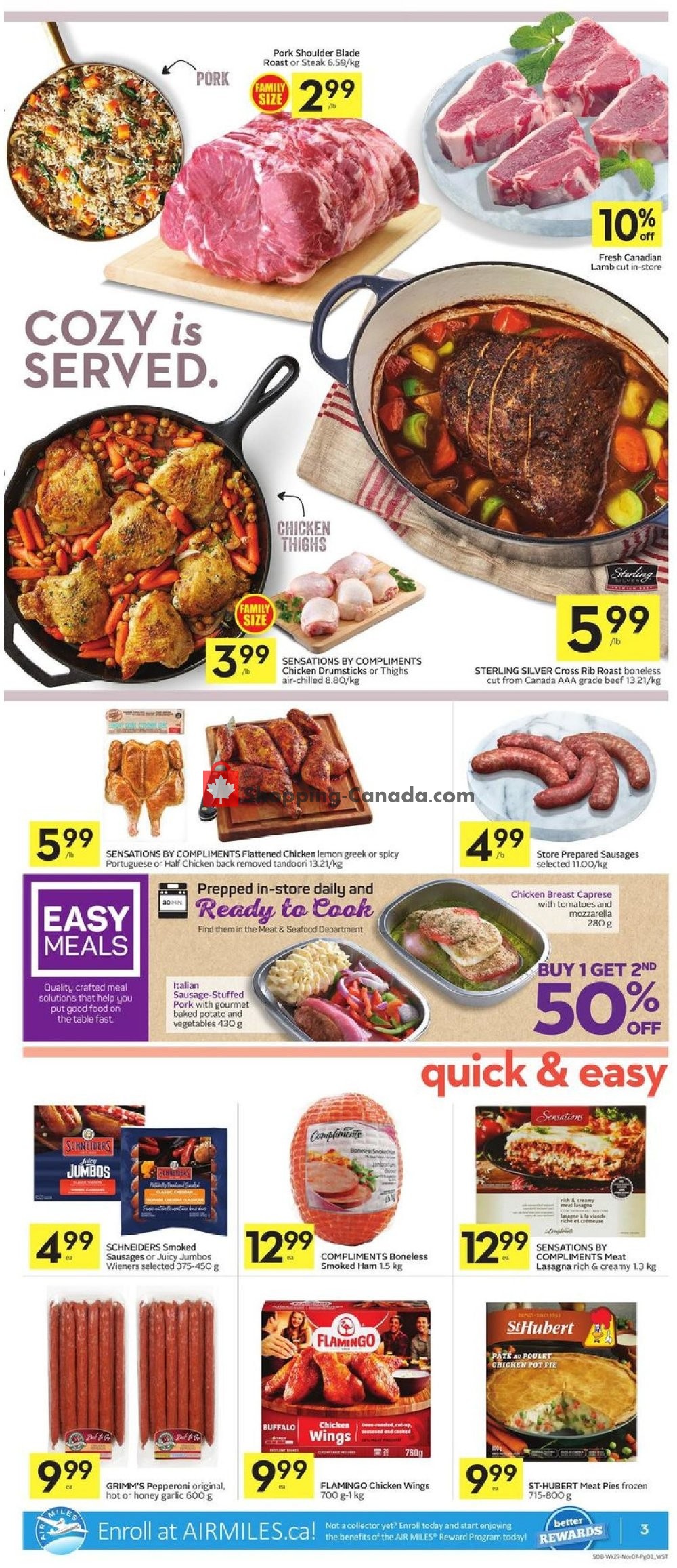 Safeway flyer from Thursday November 1, 2018 to Wednesday November 7, 2018 - page 6