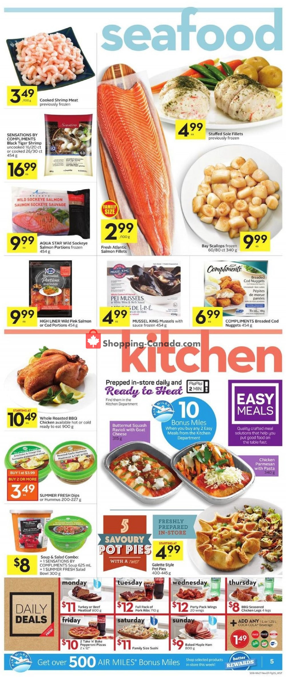 Safeway flyer from Thursday November 1, 2018 to Wednesday November 7, 2018 - page 9