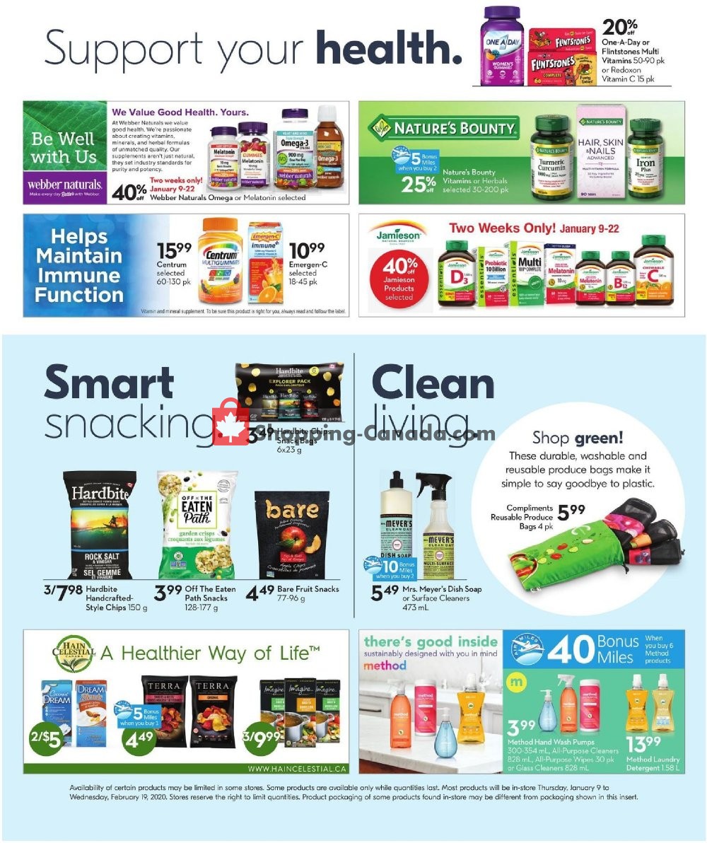 Safeway flyer from Thursday January 9, 2020 to Wednesday February 19, 2020 - page 4