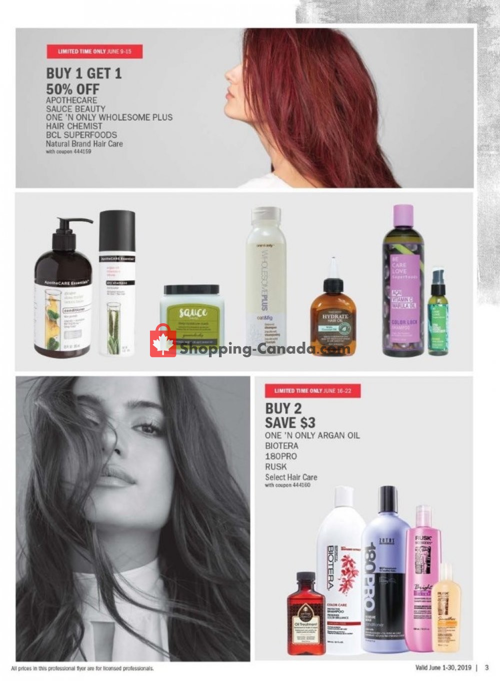 Sally Beauty flyer from Saturday June 1, 2019 to Sunday June 30, 2019 - page 3