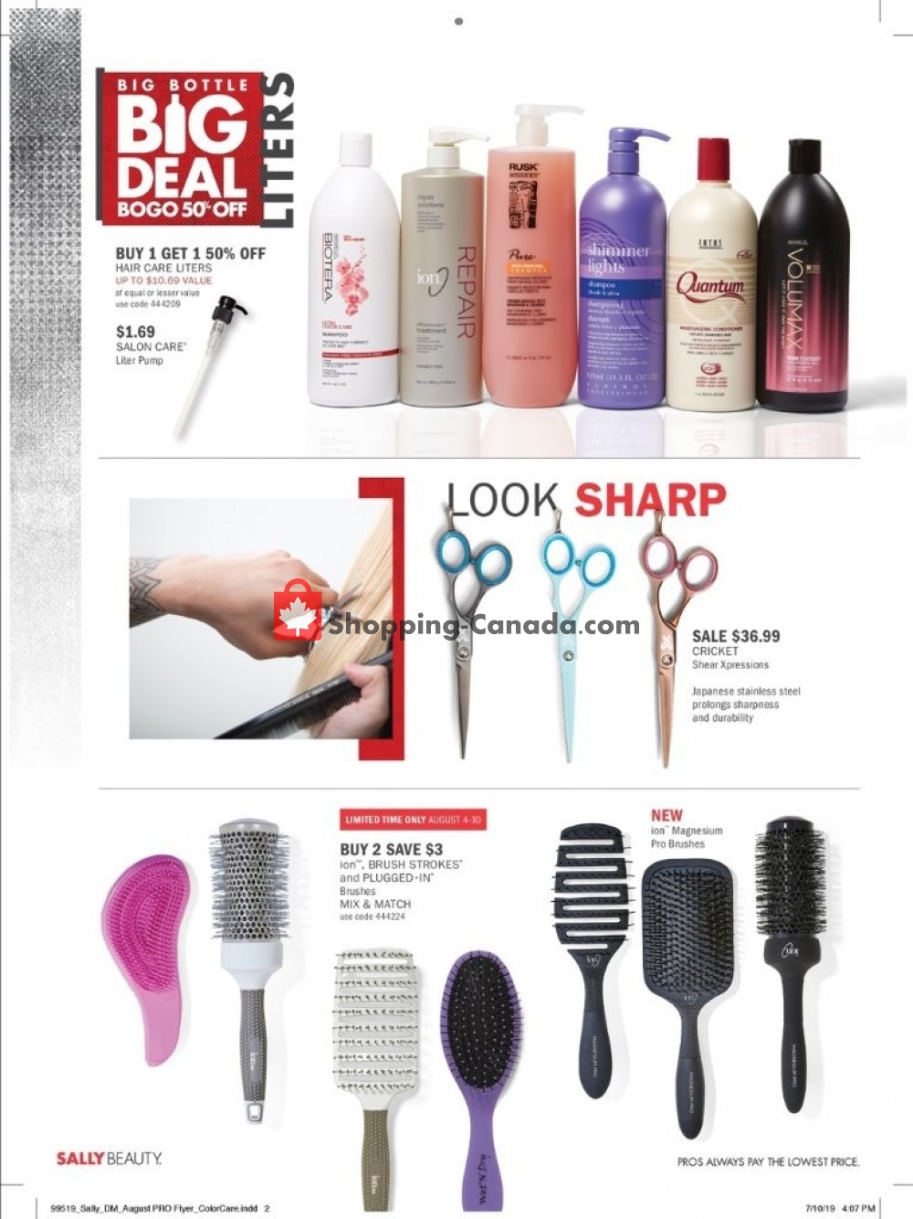Sally Beauty flyer from Thursday August 1, 2019 to Saturday August 31, 2019 - page 2
