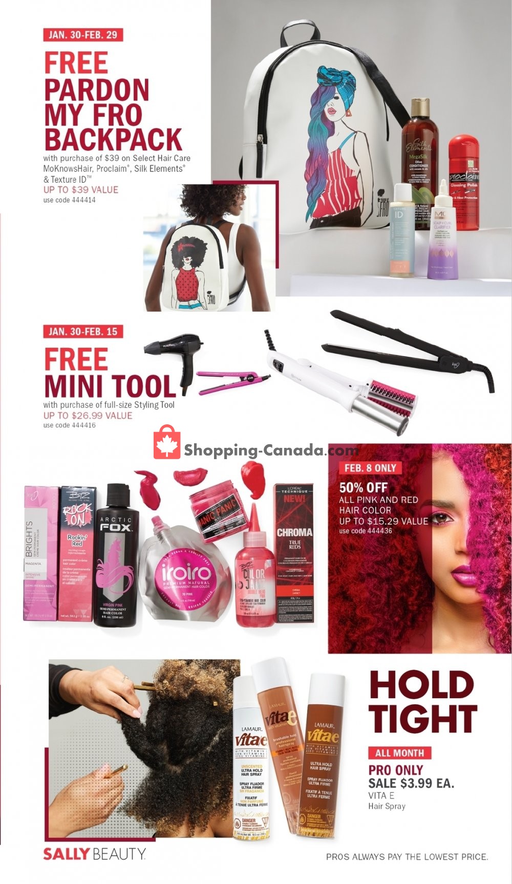 Sally Beauty flyer from Saturday February 1, 2020 to Saturday February 29, 2020 - page 7