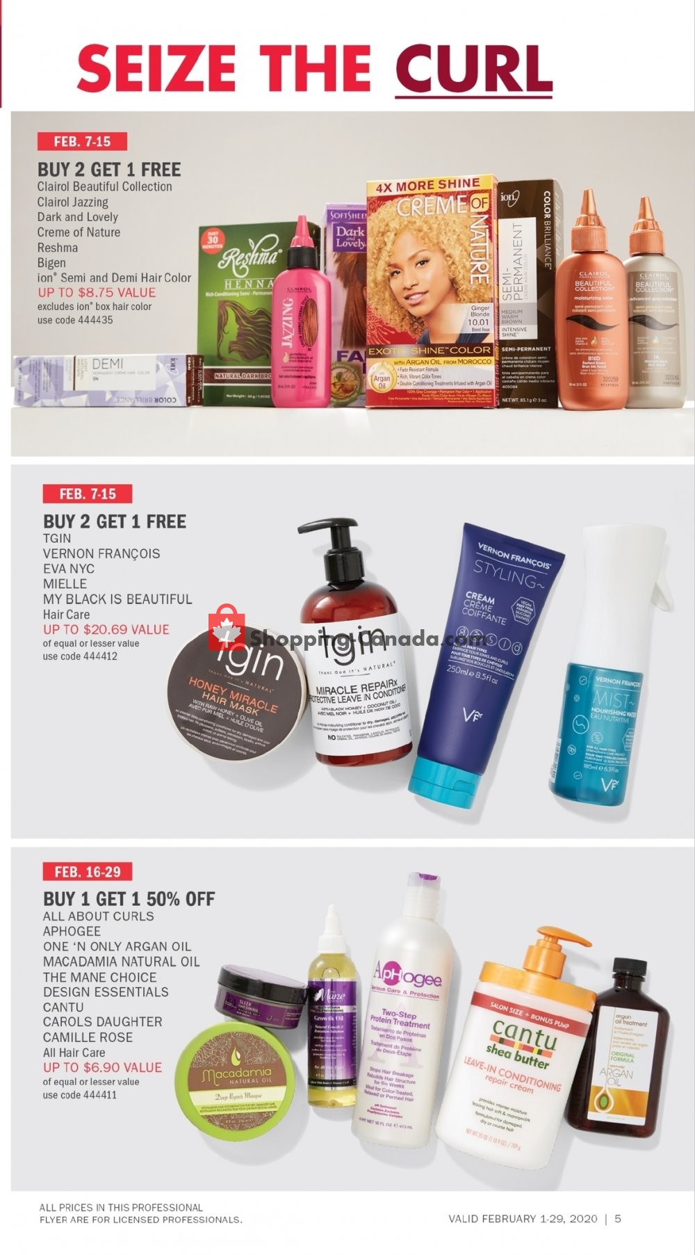 Sally Beauty flyer from Saturday February 1, 2020 to Saturday February 29, 2020 - page 9