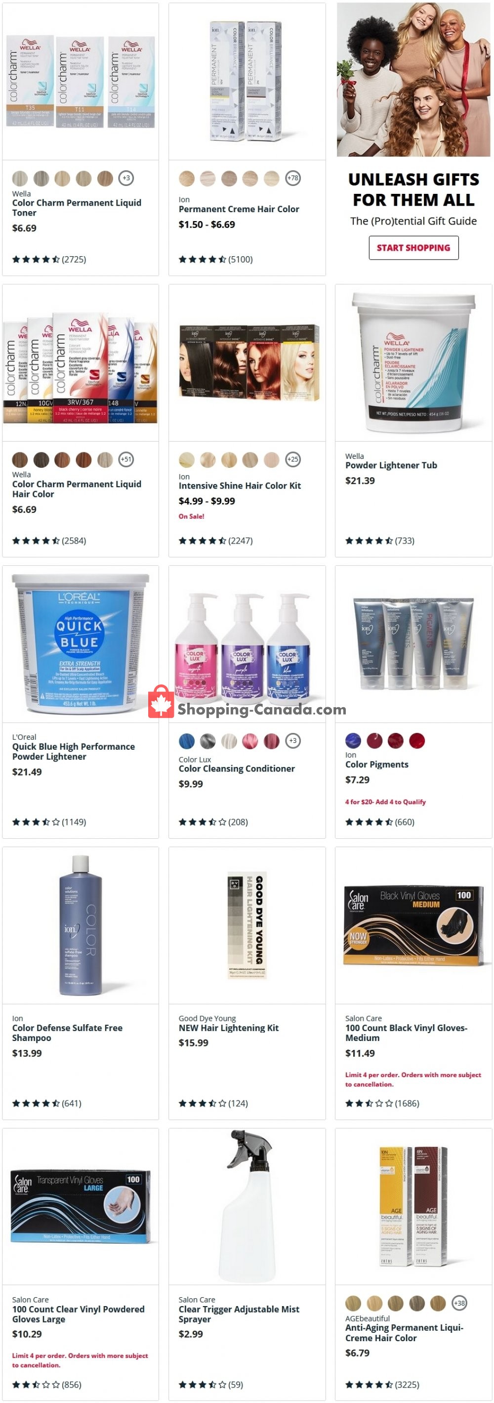 Sally Beauty Canada, flyer (Special Offer) November 25 December 1