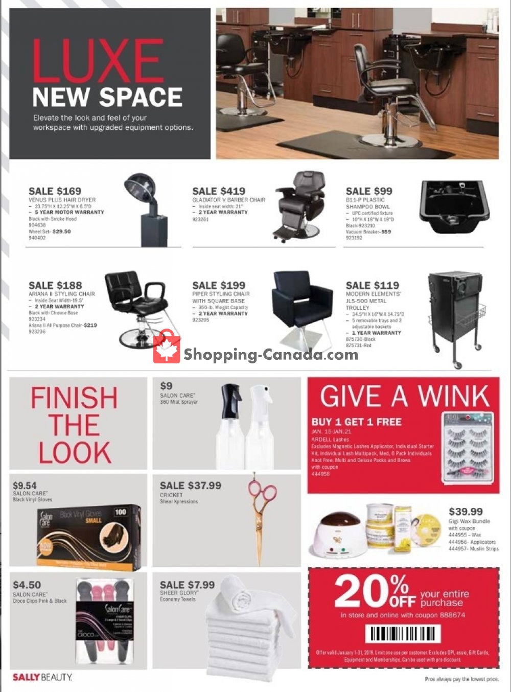 Sally Beauty flyer from Tuesday January 1, 2019 to Thursday January 31, 2019 - page 4