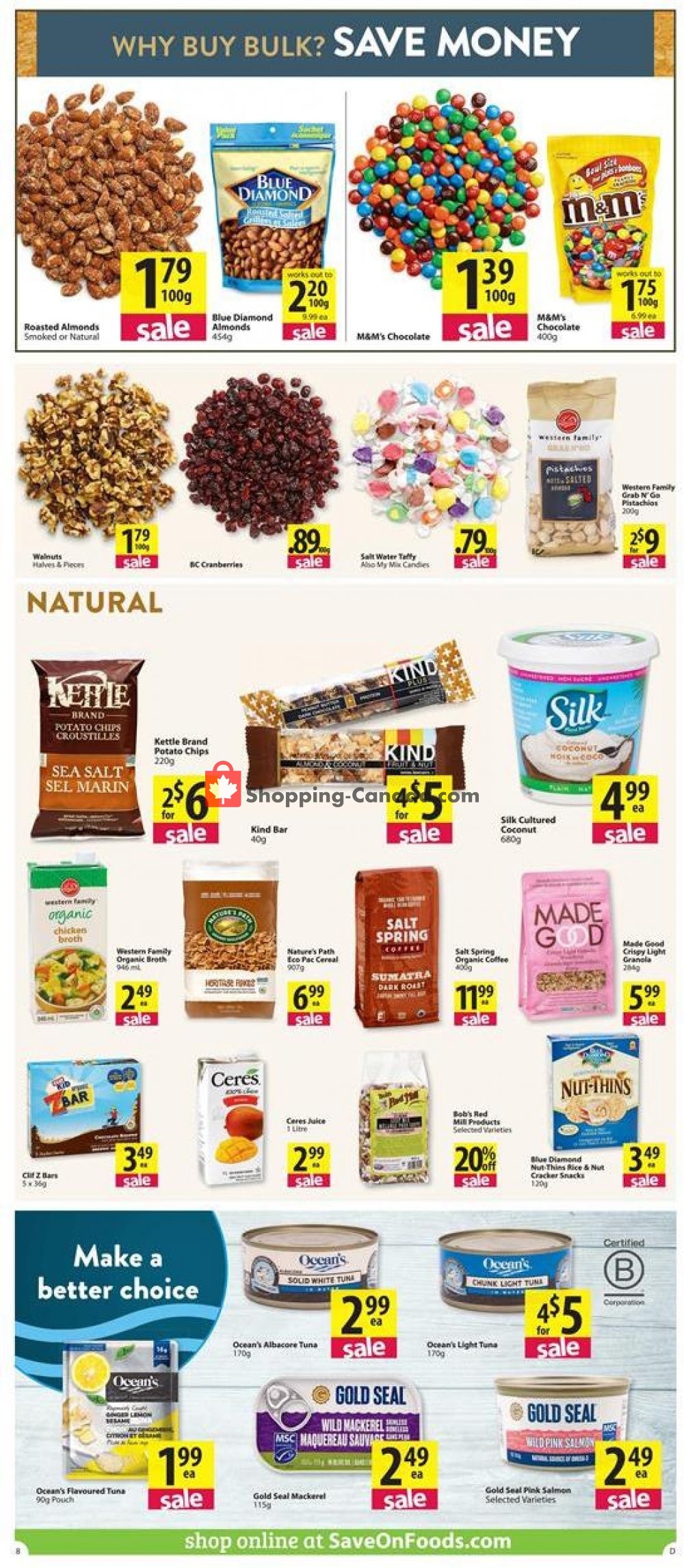 Save On Foods flyer from Thursday September 12, 2019 to Wednesday September 18, 2019 - page 8