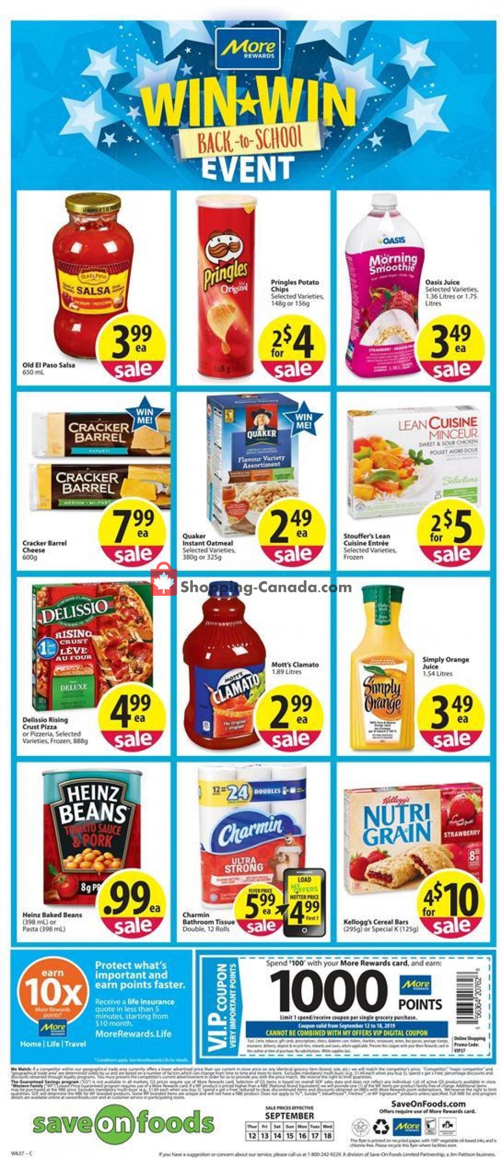 Save On Foods flyer from Thursday September 12, 2019 to Wednesday September 18, 2019 - page 10
