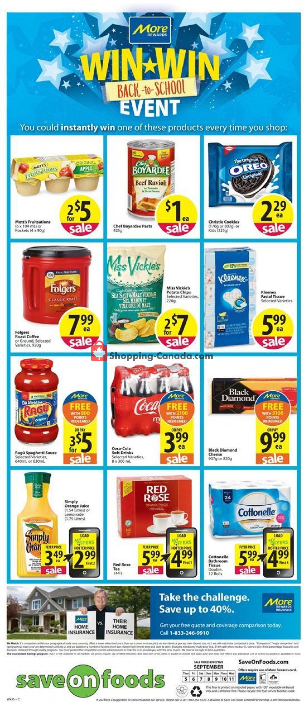 Save On Foods flyer from Thursday September 5, 2019 to Wednesday September 11, 2019 - page 10