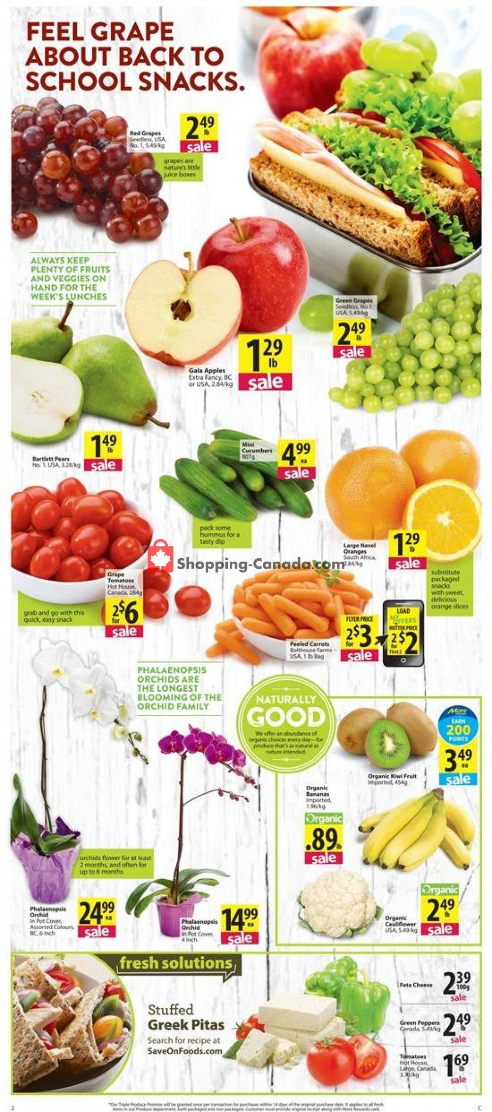 Save On Foods flyer from Thursday September 5, 2019 to Wednesday September 11, 2019 - page 2