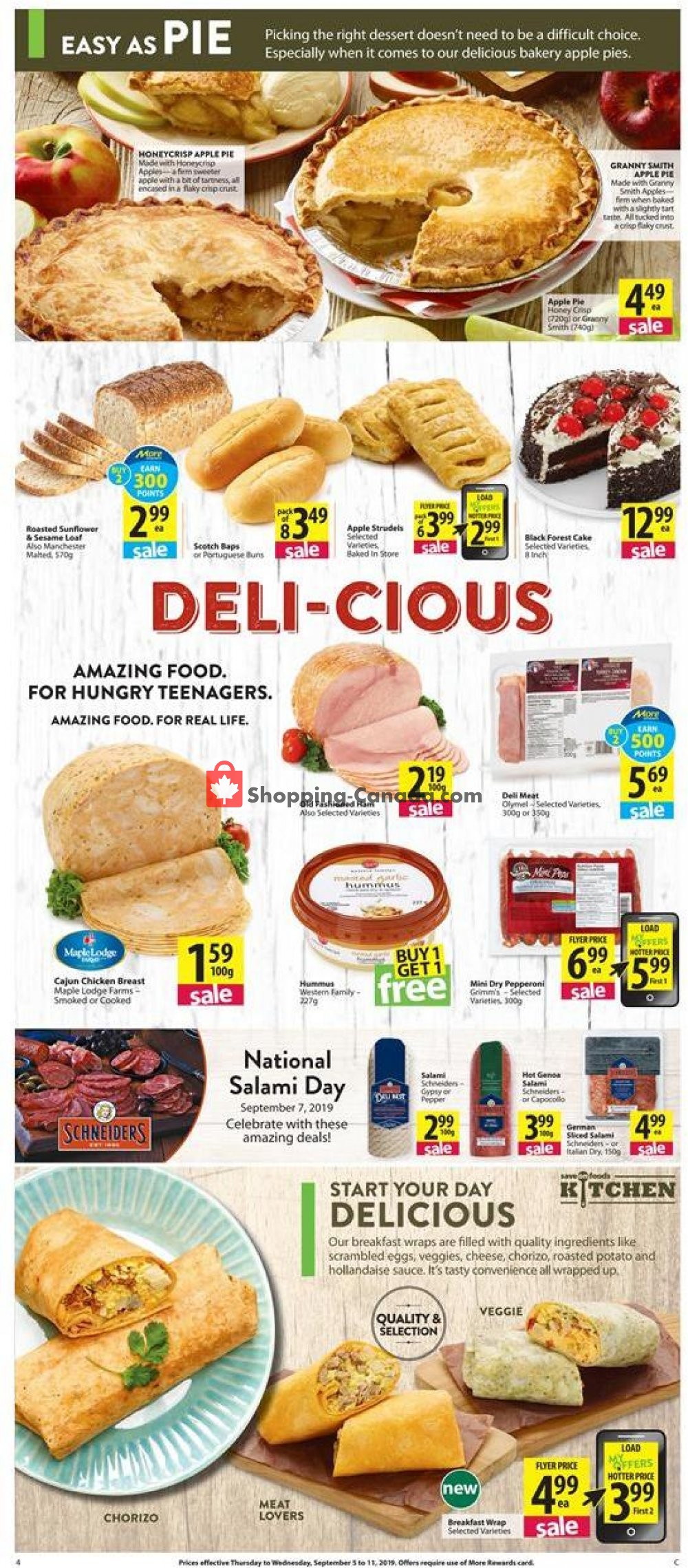 Save On Foods flyer from Thursday September 5, 2019 to Wednesday September 11, 2019 - page 4