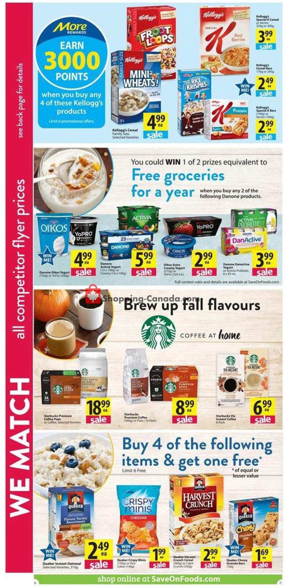 Save On Foods flyer from Thursday September 5, 2019 to Wednesday September 11, 2019 - page 6