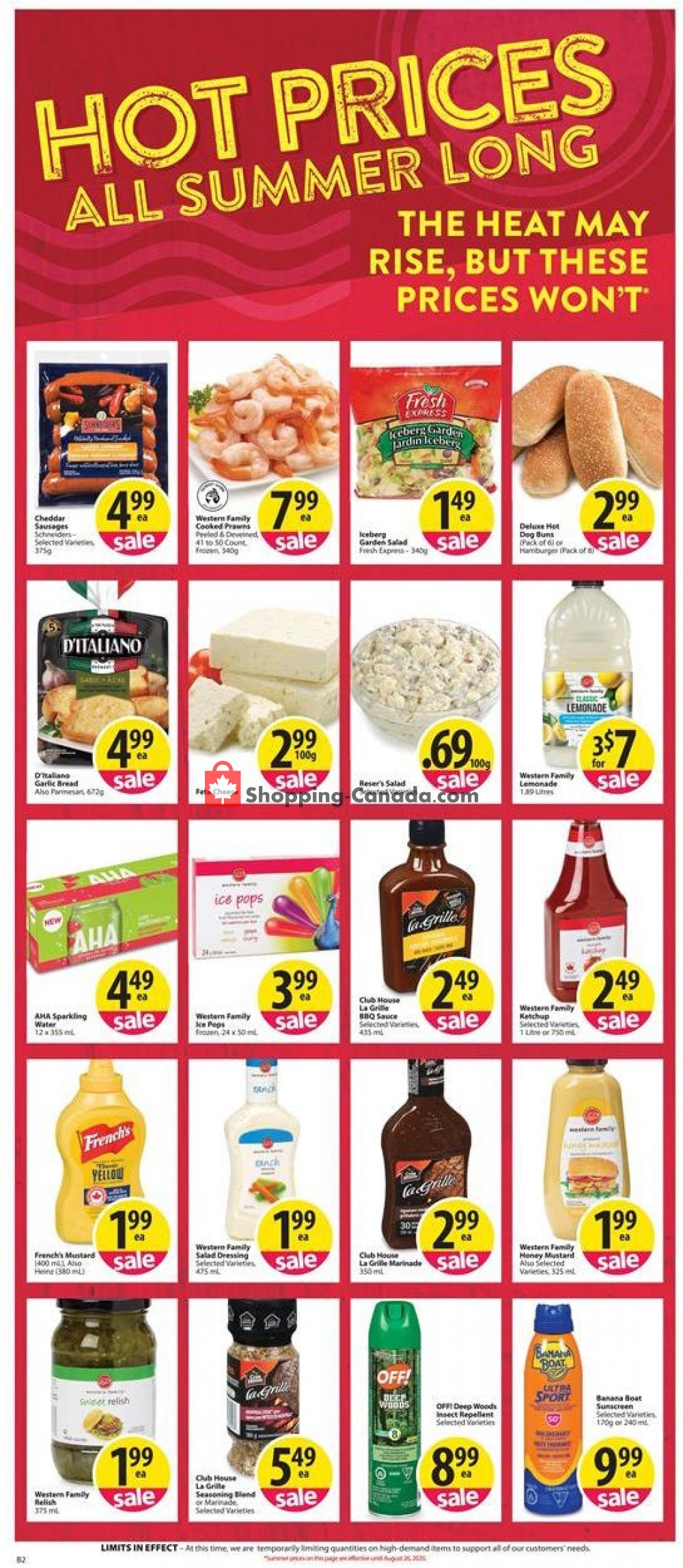 Save On Foods flyer from Thursday June 4, 2020 to Wednesday June 10, 2020 - page 13