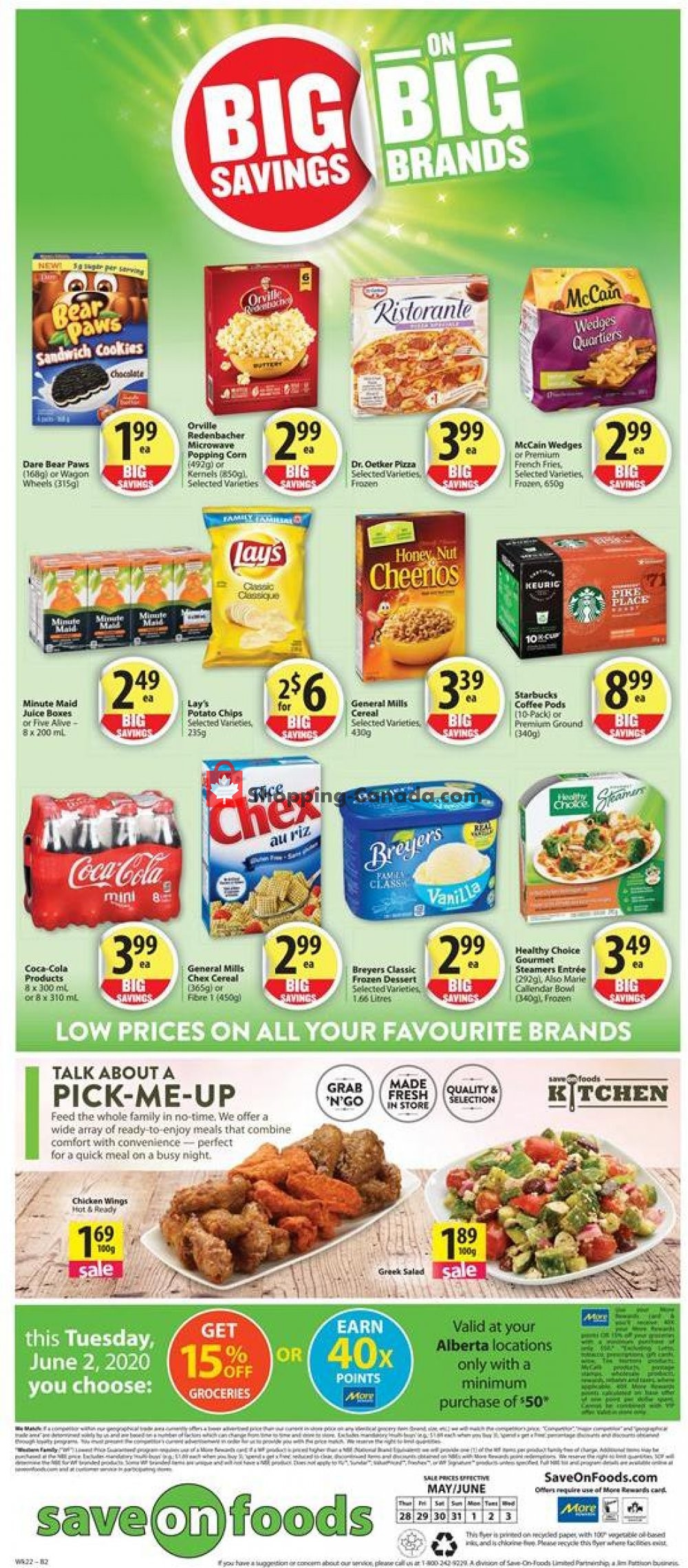 Save On Foods flyer from Thursday May 28, 2020 to Wednesday June 3, 2020 - page 12