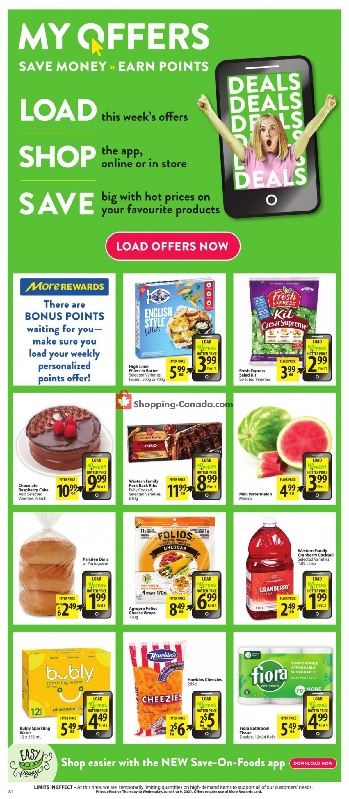 Save On Foods flyer from Thursday June 3, 2021 to Wednesday June 9, 2021 - page 13