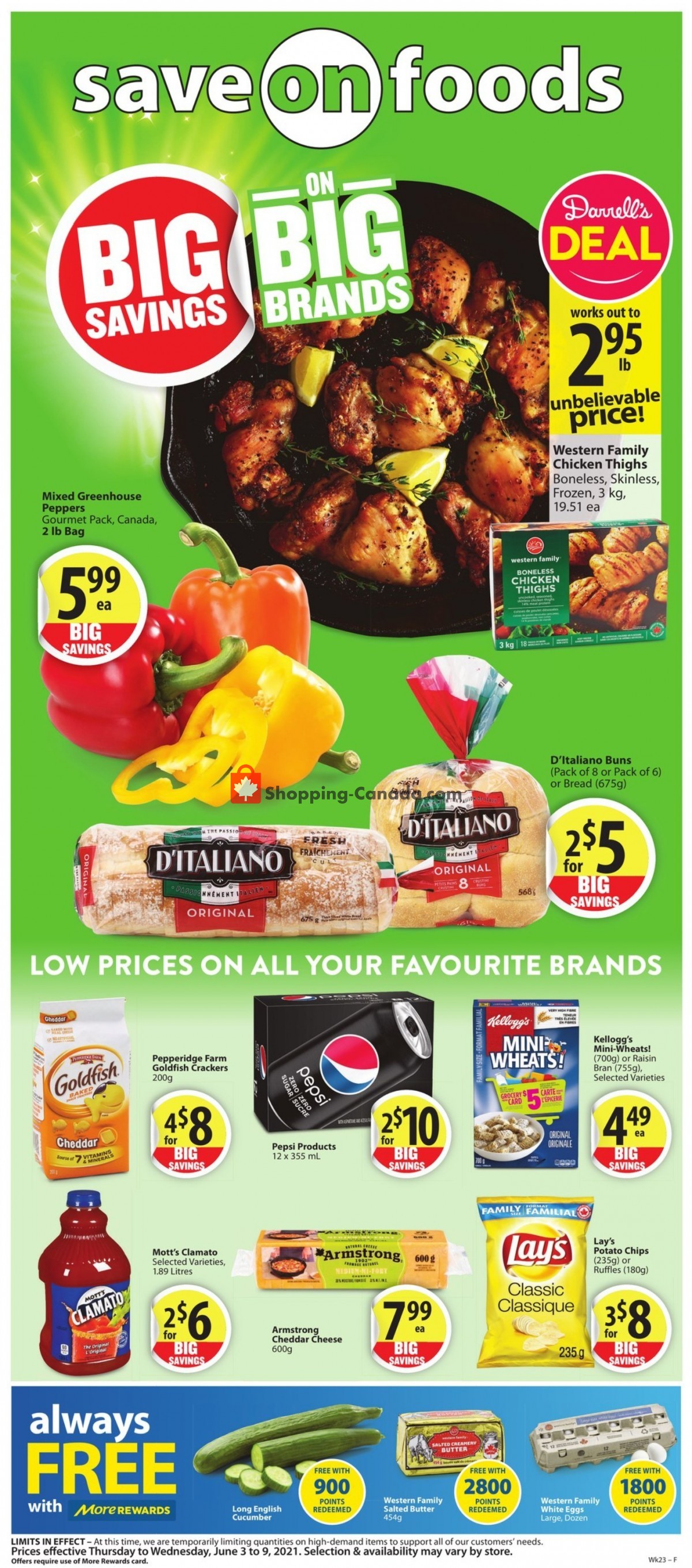 Save On Foods flyer from Thursday June 3, 2021 to Wednesday June 9, 2021 - page 1