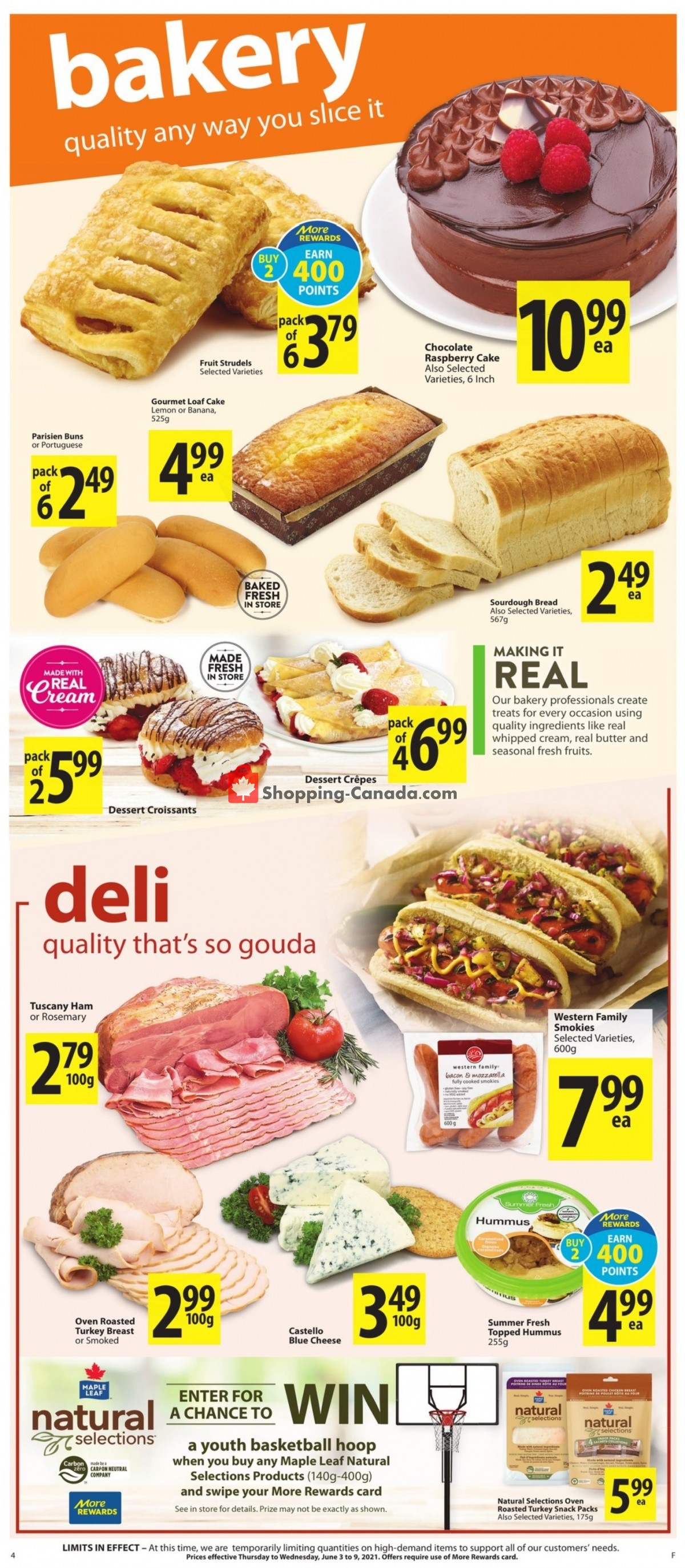 Save On Foods flyer from Thursday June 3, 2021 to Wednesday June 9, 2021 - page 4