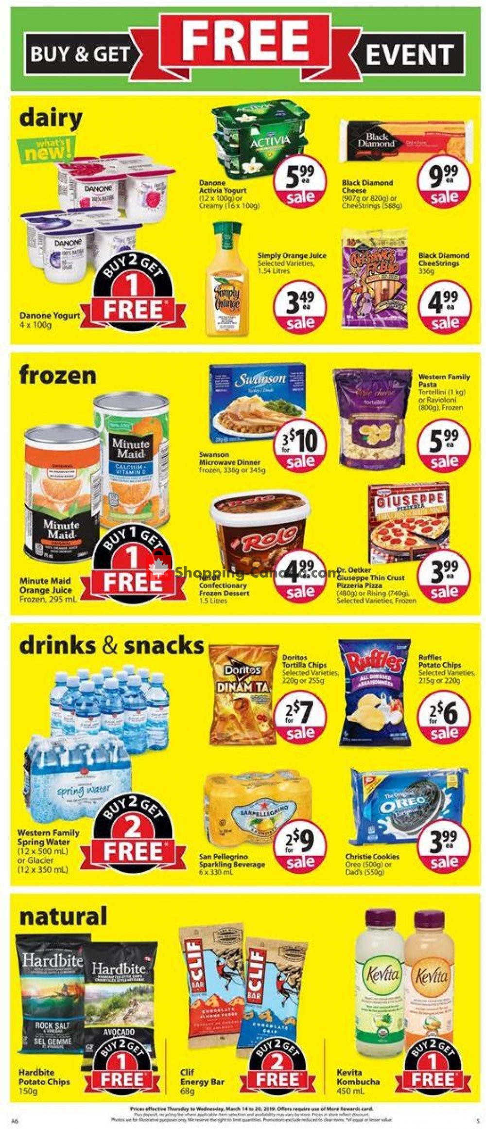 Save On Foods flyer from Thursday March 14, 2019 to Wednesday March 20, 2019 - page 5
