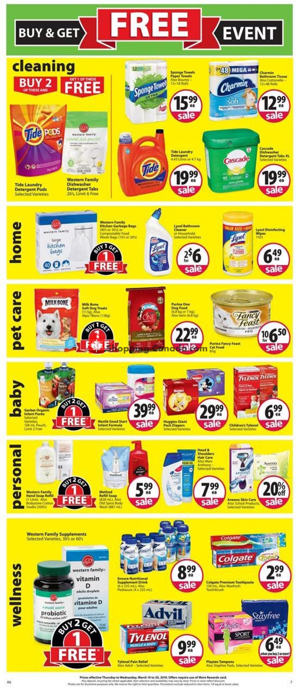 Save On Foods flyer from Thursday March 14, 2019 to Wednesday March 20, 2019 - page 7