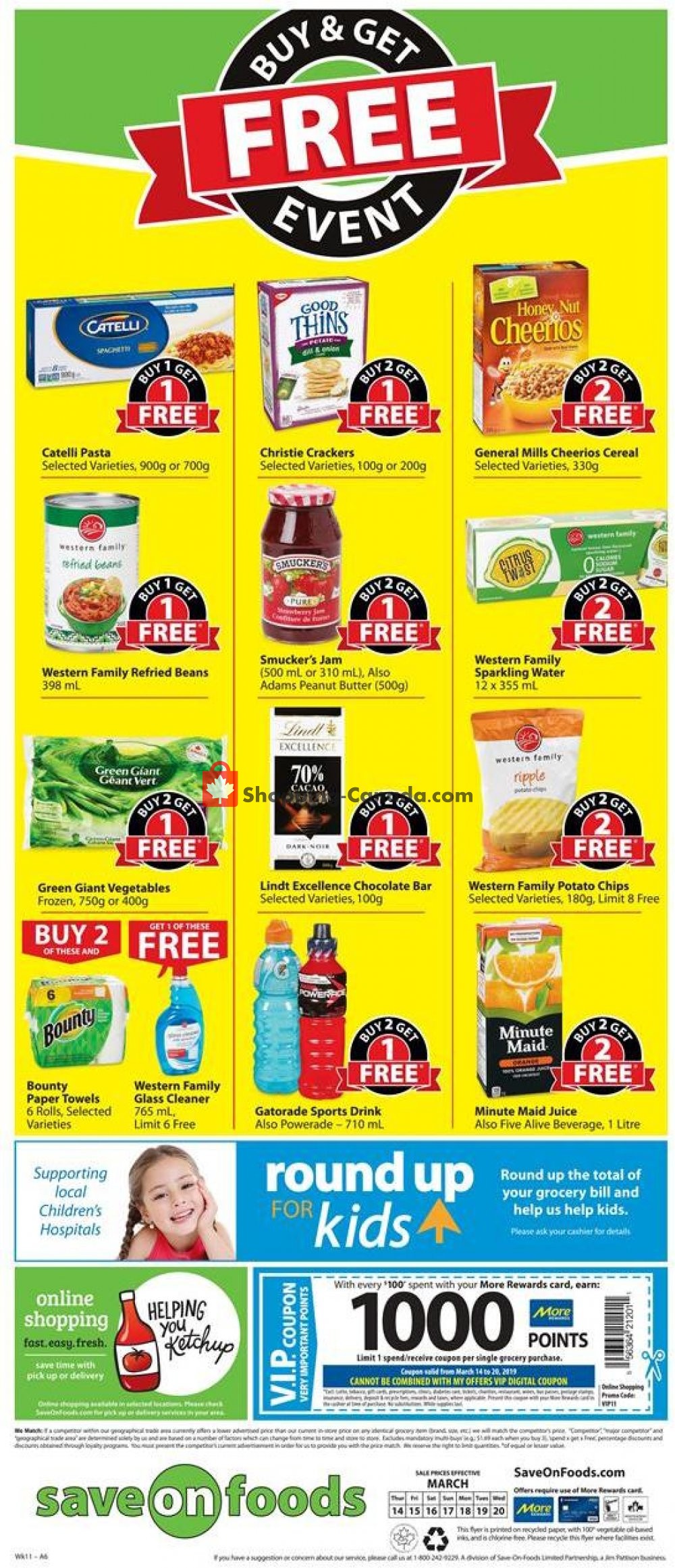 Save On Foods flyer from Thursday March 14, 2019 to Wednesday March 20, 2019 - page 8