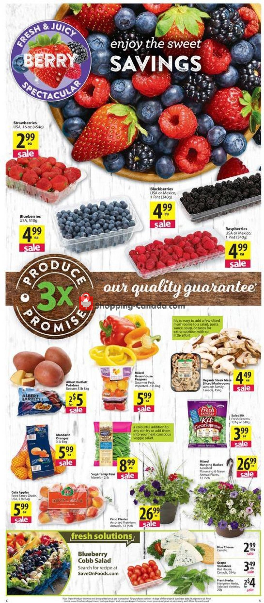 Save On Foods flyer from Thursday May 2, 2019 to Wednesday May 8, 2019 - page 5
