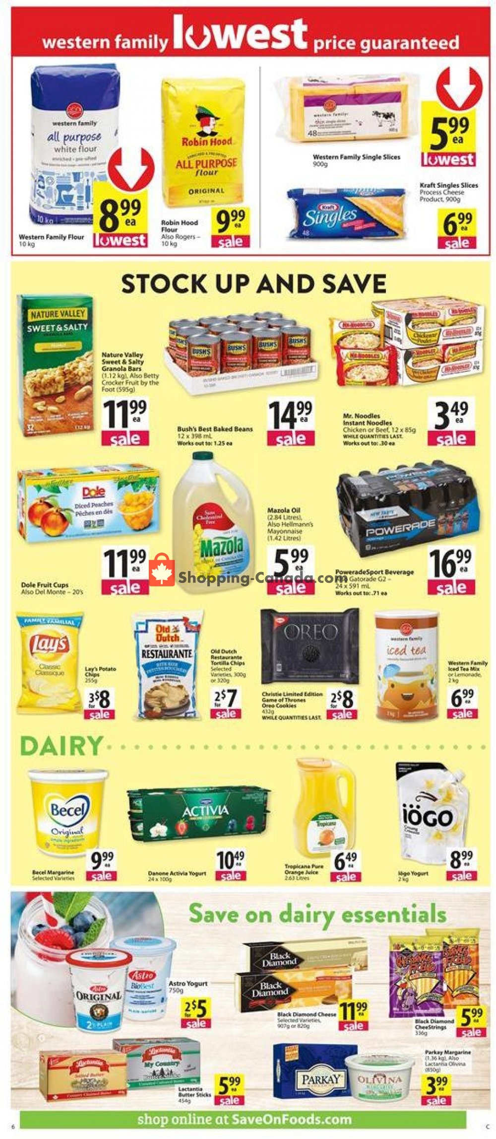 Save On Foods flyer from Thursday May 2, 2019 to Wednesday May 8, 2019 - page 6