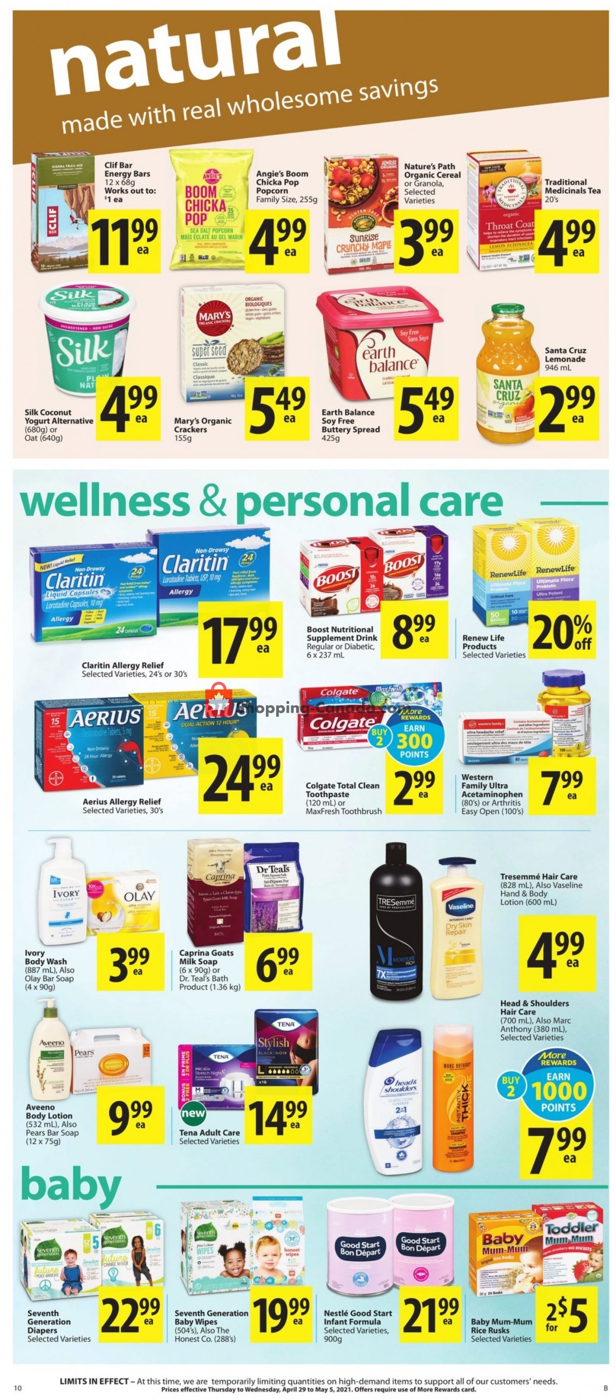 Save On Foods flyer from Thursday April 29, 2021 to Wednesday May 5, 2021 - page 12